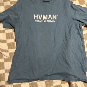 Blue Men's Shirt Hvman